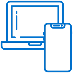 responsive customer service icon